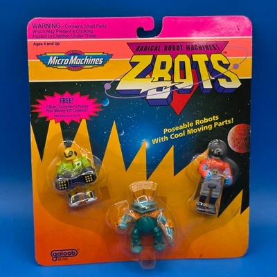 NOS GALOOB ZBOTS MICRO MACHINES Radical Robot Machines Zoolord Glaxar Reactor - Image 1 of 4