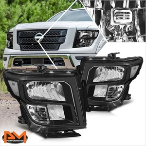 For 16-24 Nissan Titan XD OE Style Black Housing Clear Corner Headlights Lamps - Bild 1 von 7