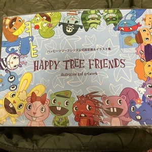 Happy Tree Friends Official Art & Setting Book Rare HC Japanese - Picture 1 of 1