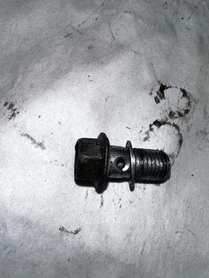 Yamaha XT600N 1985 vintage enduro línea de freno delantero perno, Union 90401-10159-00 Foto 1 de 3