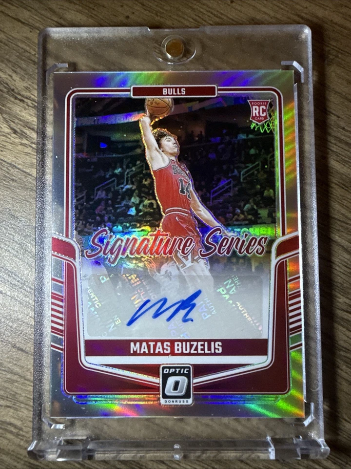 Donruss Optic 2024-25 - Signature Series Matas Buzelis #SS-BUZ (AU, RC) Foto 1 de 2
