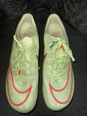 NIKE Air Zoom Maxfly Barely Volt Naranja Obstáculo Puntas Zapatos Para Hombres Talla 10 Foto 1 de 4