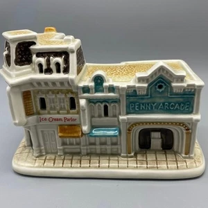 Vintage 1988 Sears Disney Main Street Eisdiele Arcade. No light Keramik - Bild 1 von 7