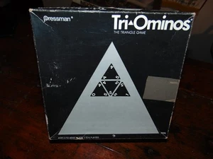 Juego Tri-Ominos Vintage Por Pressman 1968 Edades 8+ 2-6 Jugadores - Imagen 1 de 5