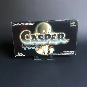 Casper Super Famicom Nintendo JAPAN JAP SHVC-P-AC4J - Imagen 1 de 14