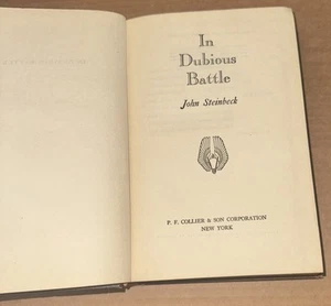 In Dubious Battle von John Steinbeck (1936, Hardcover, gut, Vintage) - Bild 1 von 24