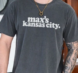 Max's Kansas City T-Shirt New York 60s Nightclub on Comfort Colors 1717 Tee - Picture 1 of 6