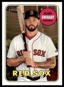 2018 Topps Heritage Blake Swihart Boston Red Sox #531 - Picture 1 of 2