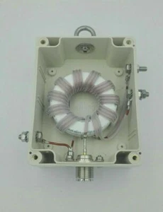 DOUBLE UNUN 4:1 9:1 + RF CHOKE 3/5Kw HF longwire antenna balun dipolo HAM radio - Photo 1/12