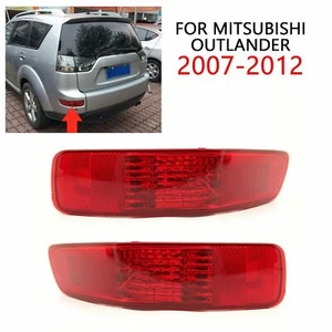 Luz reflectora parachoques trasero izquierdo/derecho para Mitsubishi Outlander 2007-12 sin bombilla - Imagen 1 de 10