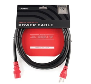 PW-IECB-10 IEC to NEMA Plug Power Cable 10FT USA D'Addario Planet Waves - Picture 1 of 18