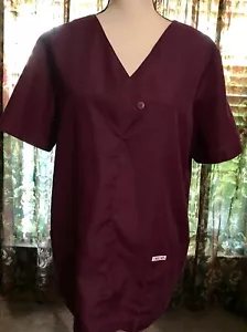 ESCOTE ÚNICO CHEROKEE SCRUB TOP DK PÚRPURA S/S TALLA M - Imagen 1 de 3