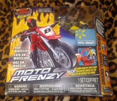 AIR HOGS R/C RADIO CONTROL MOTO FRENZY MOTORCYCLE STUNT  - Image 1 of 4