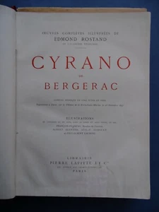 TEATRO-ROSTAND-CYRANO DE BERGERAC-ILLUSTRATIONS FLAMENG-BESNARD-GORGUET..LAFITTE - Picture 1 of 5