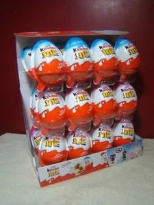 Kinder Joy 48 Eggs 24 Boys 24 Girls Surprise Toys inside Forty Eight Free Ship - Picture 1 of 8