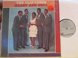 THE CLEFTONES HEART AND SOUL ORIGINAL 1961 GEE DO-WOP MONO SHRINK! VG+!! - Picture 1 of 5