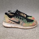 Nike Free Rn Flyknit 2017 Mens Size 11 Multicolor Running Shoes 880843-005