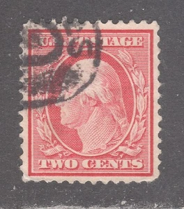 EE. UU. SELLO #375 --- 2c WASH-FRANK DEFINICIÓN -- 1910 -- USADO PREMIUM - Imagen 1 de 2