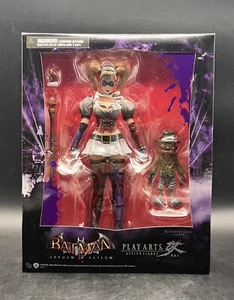 Batman Arkham Asylum No. 4 Harley Quinn Play Arts Kai Action Figure Square Enix - Picture 1 of 6