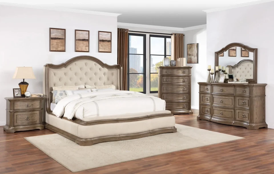 Felicity Juego Dormitorio Contemporáneo King Total 6 Piezas Foto 1 de 1