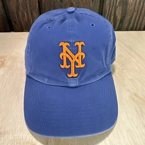 Vintage New York Mets Hat Twins Enterprise Strapback Dad Cap Blue NWT New - Picture 1 of 11
