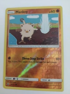 POKEMON MANKEY 50/111 HOLOFOIL INVERSO COMÚN HOLO TARJETA CASI NUEVA Fresh Pull - Imagen 1 de 2
