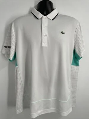 Lacoste Modern Fit Men's Multi Color Short Sleeve Polo Shirt Top Size XL DH9476 - Image 1 of 4