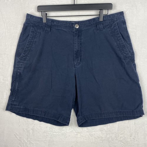 Bermuda blu Columbia da uomo taglia 38 W con tasche casual outdoor