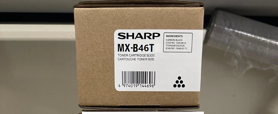 NEW Sharp Genuine Toner MXB46T MX-B46T Black - Image 1 of 1