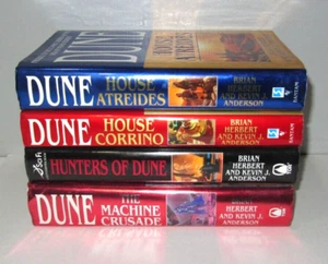 Lot of 4 Dune books by Brian Herbert & Kevin J. Anderson HB - Picture 1 of 5