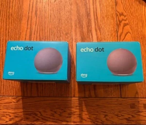 Amazon Echo Dots - Picture 1 of 3