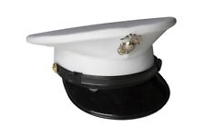 MARINE CORPS ENLISTED DRESS CAP, WHITE