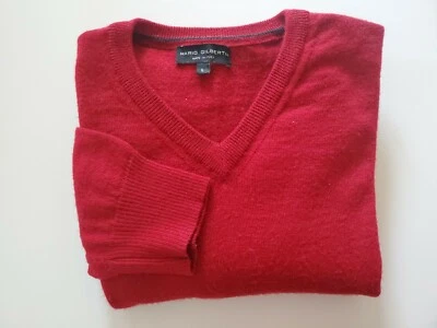MARIO GILBERTI MEN'S SWEATER 100% Merino Wool Sz LARGE MADE IN ITALY A8* - Image 1 of 4