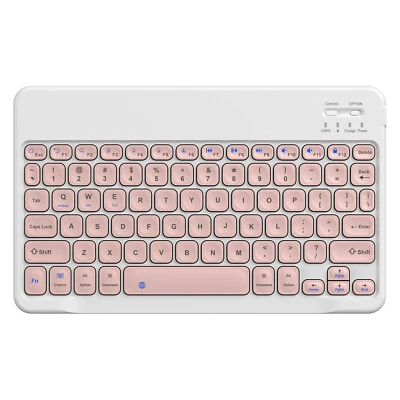 Wireless Bluetooth Keyboard For Windows Android iOS PC Phone Tablet Versatile - Image 1 of 4