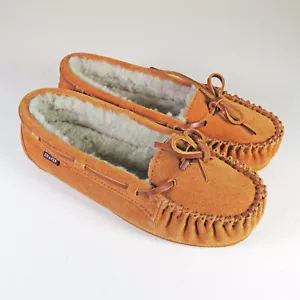 Womens Draper Leather Moccasin Slippers Size UK 3 (EU 36) RRP: £50 - Picture 1 of 15