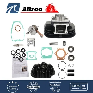 For Yamaha Blaster 200 Piston Cylinder Crank Motor Rebuild Gasket Kit 1988-2006 - Picture 1 of 22
