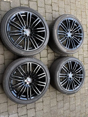 19 " BMW Sommer Alufelgen  5er G30 G31  664  Doppelspeiche Alufelgen schwarz TOP - Bild 1 von 4