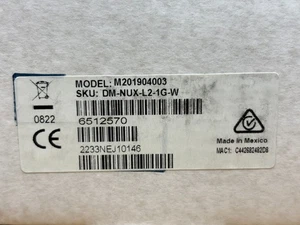 Placa de pared Crestron DM-NUX-L2-1G-W USB sobre red con enrutamiento 6512570 - Imagen 1 de 4