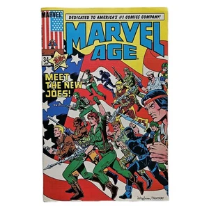 Marvel Age #34 Comic Marvel 1986 Sehr guter Erhaltungszustand + 8,5 Meet The New Joe's G.I. Joe - Bild 1 von 5