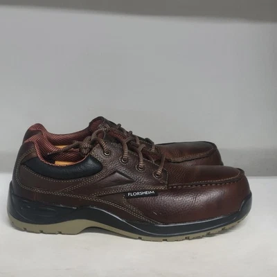 Florsheim Rambler Comp Toe Oxford Brown Mens Size 10.5EEE - Image 1 of 4