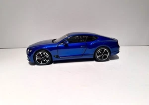 NOREV 2018 Bentley Continental GT 1/18 Scale Rare Blue READ DESCRIPTION - Picture 1 of 16