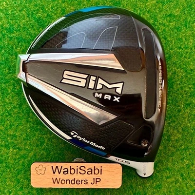 TaylorMade SIM MAX 10.5° Driver Head Only RH Excellent Condition Japan F/S - Image 1 of 4