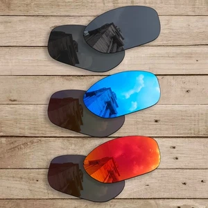 hdhut POLARIZED Replacement Lenses for-Oakley Pit Bull Red / Blue / Black - Picture 1 of 8