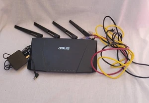 Asus AC2400 4 X 4 Dual Band Gigabit Router - Picture 1 of 8