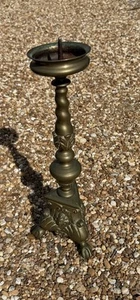 MASSIVE ANTIQUE 19c RENAISSANCE REVIVAL SCULPTURED BRONZE CANDELABRA 16’ - Picture 1 of 12