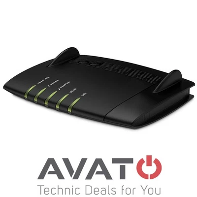 AVM FRITZBox 7490 International VDSL DSL Modem ISDN 4-Port WLAN Router BLACK - Bild 1 von 2