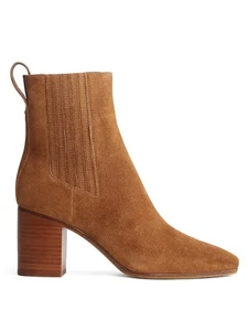$495 Rag & Bone Astra Chelsea Brown Suede Boots Women's Sz 39.5 US 9.5  NEW - Picture 1 of 7