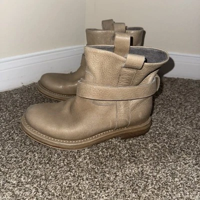 Botas de moto Brunello Cucinelli de cuero Foto 1 de 4