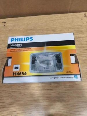 Bombilla de faro vintage estándar - paquete comercial único Philips H4656C1 Foto 1 de 4