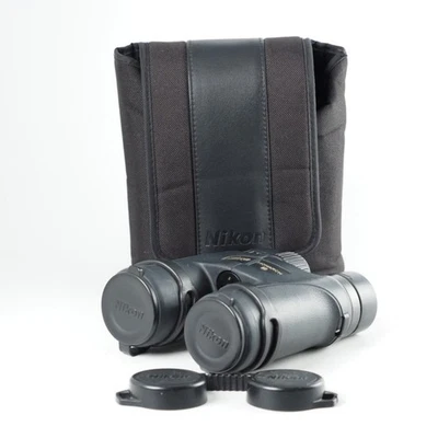 Nikon MONARCH 7 Binoculars 10x42 ED Wide Field of View [Good w/Case] #14006 - Image 1 of 4